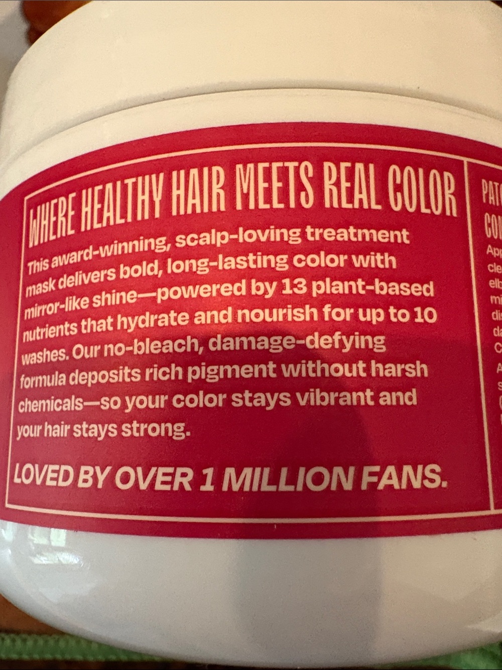 Overtone Raspberry Pink Color temporary Treatment - Raspberry Pink - Picture 3 of 8